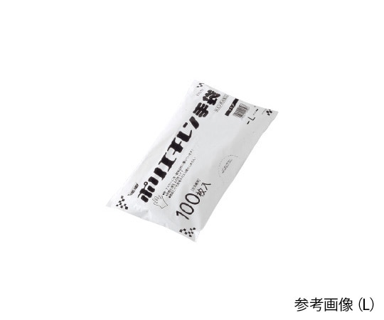 川西工業 ポリエチレン手袋　外エンボス　エコノミー　100枚入　クリア　S　2018 1パック（ご注文単位1パック）【直送品】