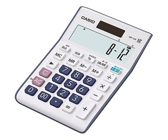 カシオ 余り計算電卓 MP-12R-N 1個(ご注文単位1個)【直送品】