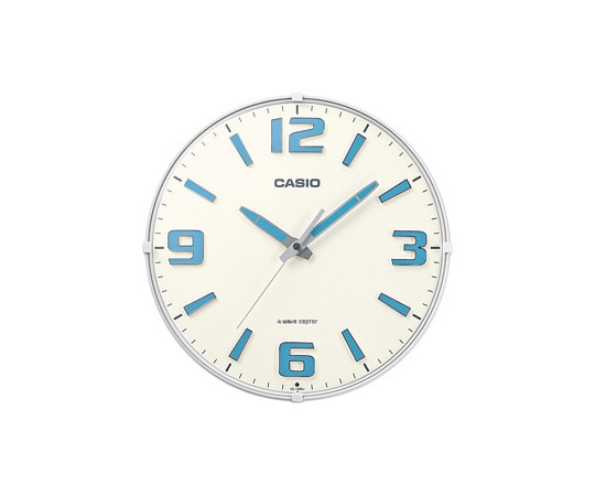 カシオ スタンダード掛け時計 (ホワイト)　IQ-1009J-7JF 1個（ご注文単位1個）【直送品】