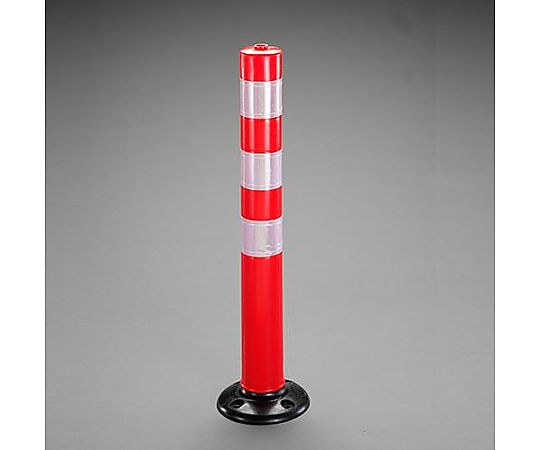 エスコ φ90x800mm ガードポール(赤・白) EA983FT-100 1本(ご注文単位1本)【直送品】