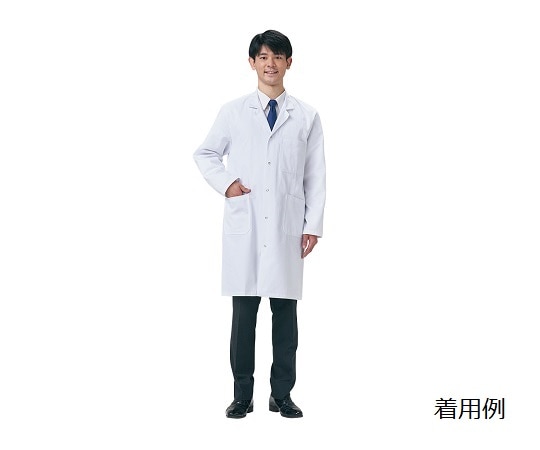 LLG　Labware 白衣（綿100％）　男性用　M　　9414346 1枚（ご注文単位1枚）【直送品】