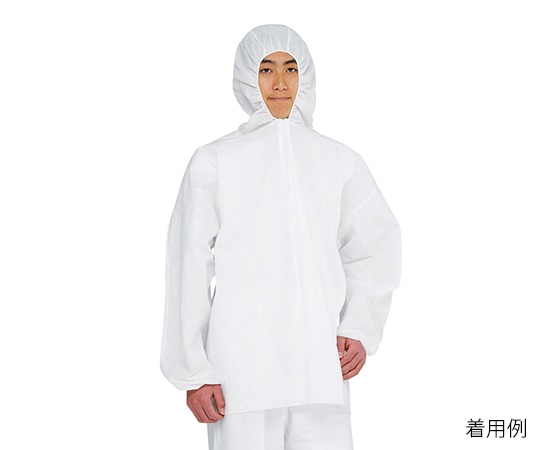 アズワン アズツールセパレートディスポウェア ジャンパー(フード付き) L 1枚(ご注文単位1枚)【直送品】