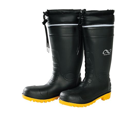 阪神素地 防災長靴　ブラック　L　BN-860 1足（ご注文単位1足）【直送品】