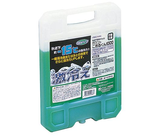 JEJアステージ 氷温パック ハード 1kg ハード1000 1個(ご注文単位1個)【直送品】