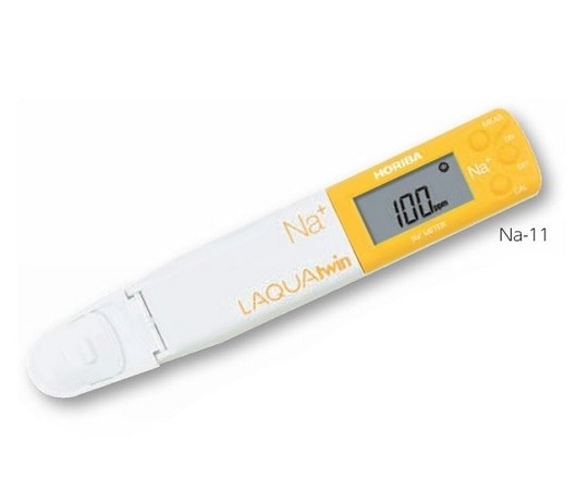 HORIBA コンパクトナトリウムイオンメーター LAQUAtwin・防水型 Na+ Na-11 1個(ご注文単位1個)【直送品】