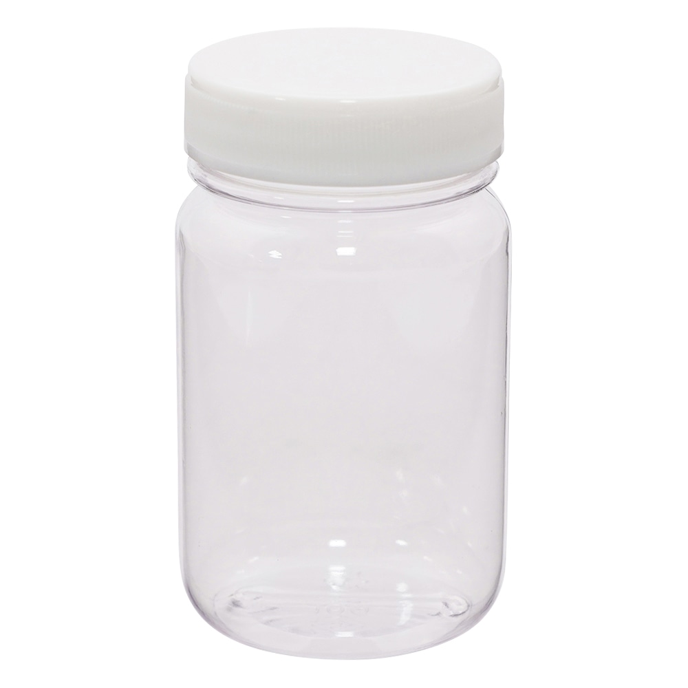 アズワン ペット広口瓶　100mL　No.100 1本（ご注文単位1本）【直送品】