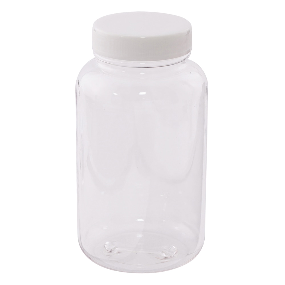 アズワン ペット広口瓶　500mL　No.500 1本（ご注文単位1本）【直送品】