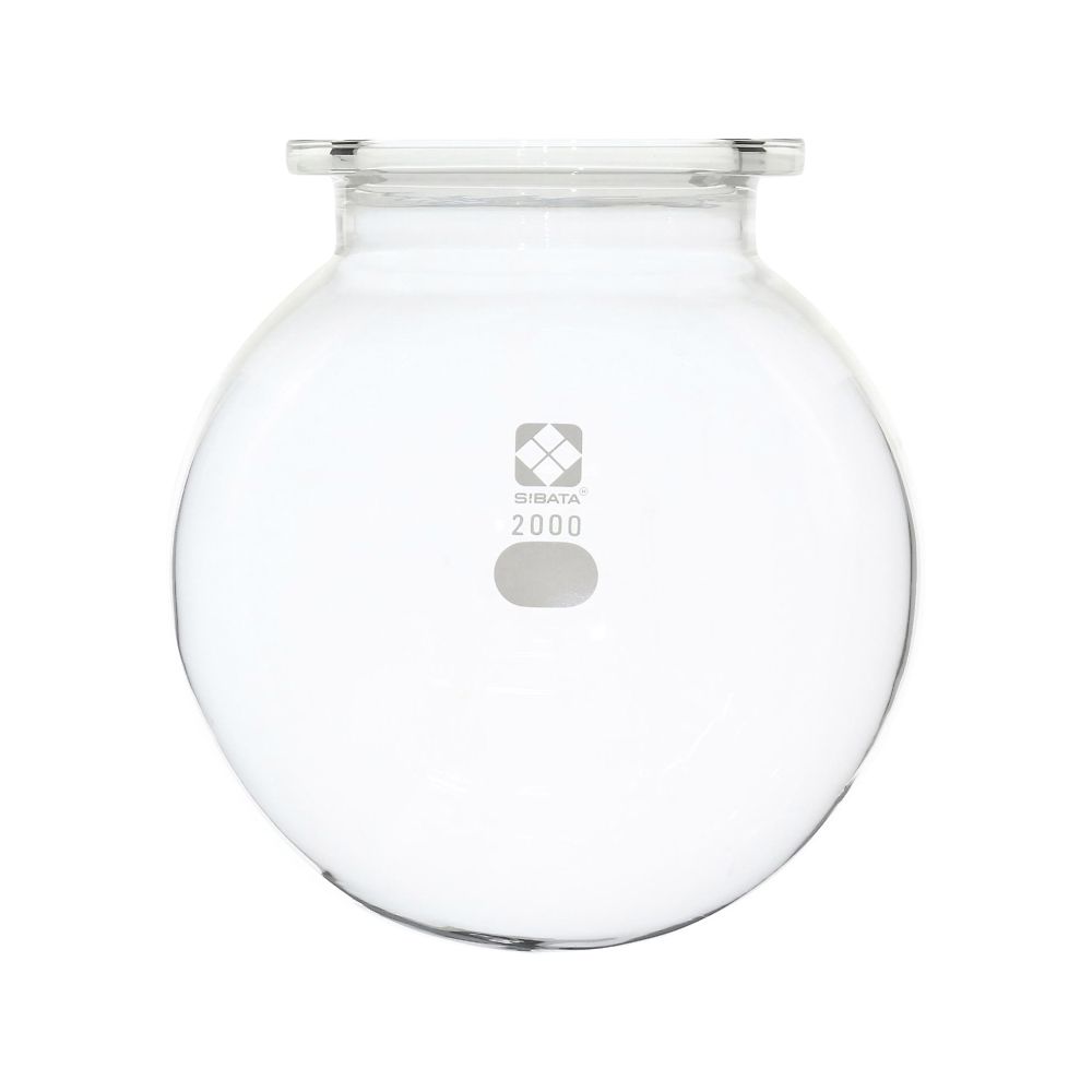 柴田科学 セパラブルフラスコ丸形(平面摺合タイプ) 2L 005660-2000 1個(ご注文単位1個)【直送品】