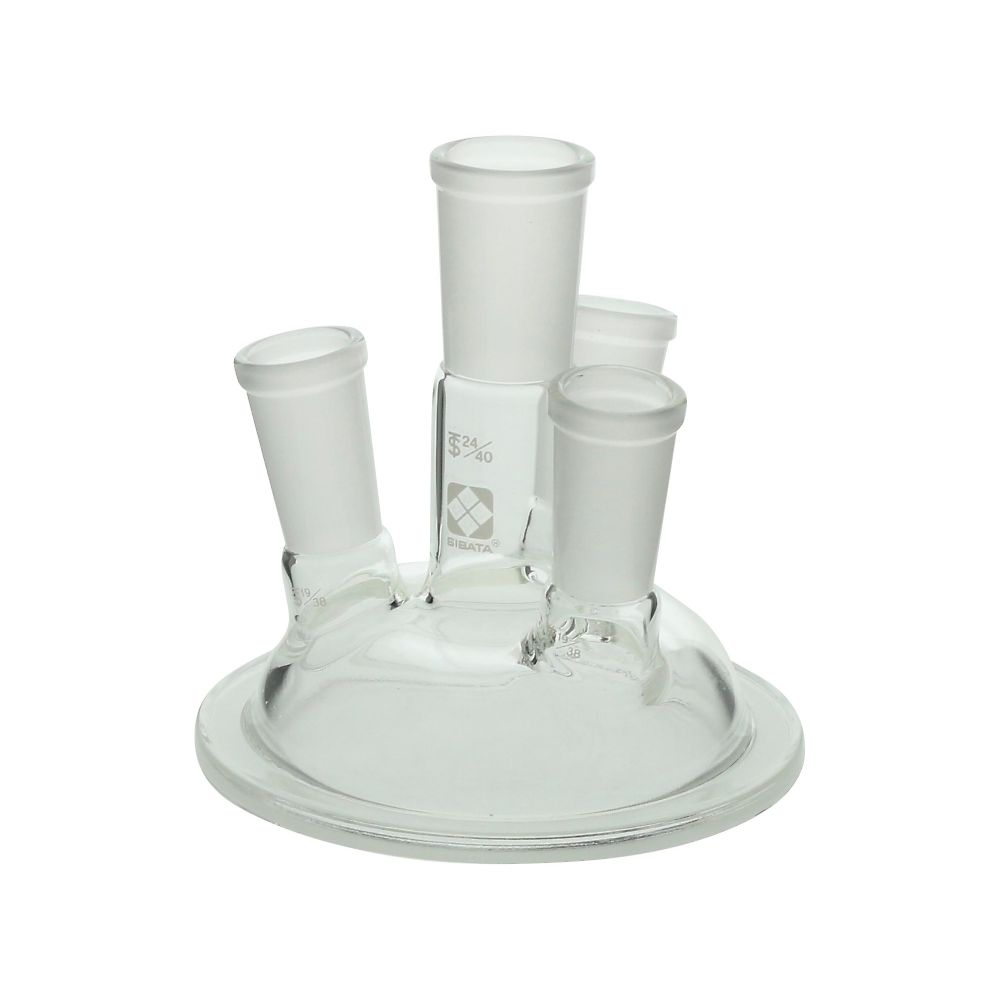 柴田科学 セパラブルカバー(平面摺合タイプ) 005640-1 TS24/40 4つ口 005640-1(四つ口) 1個(ご注文単位1個)【直送品】