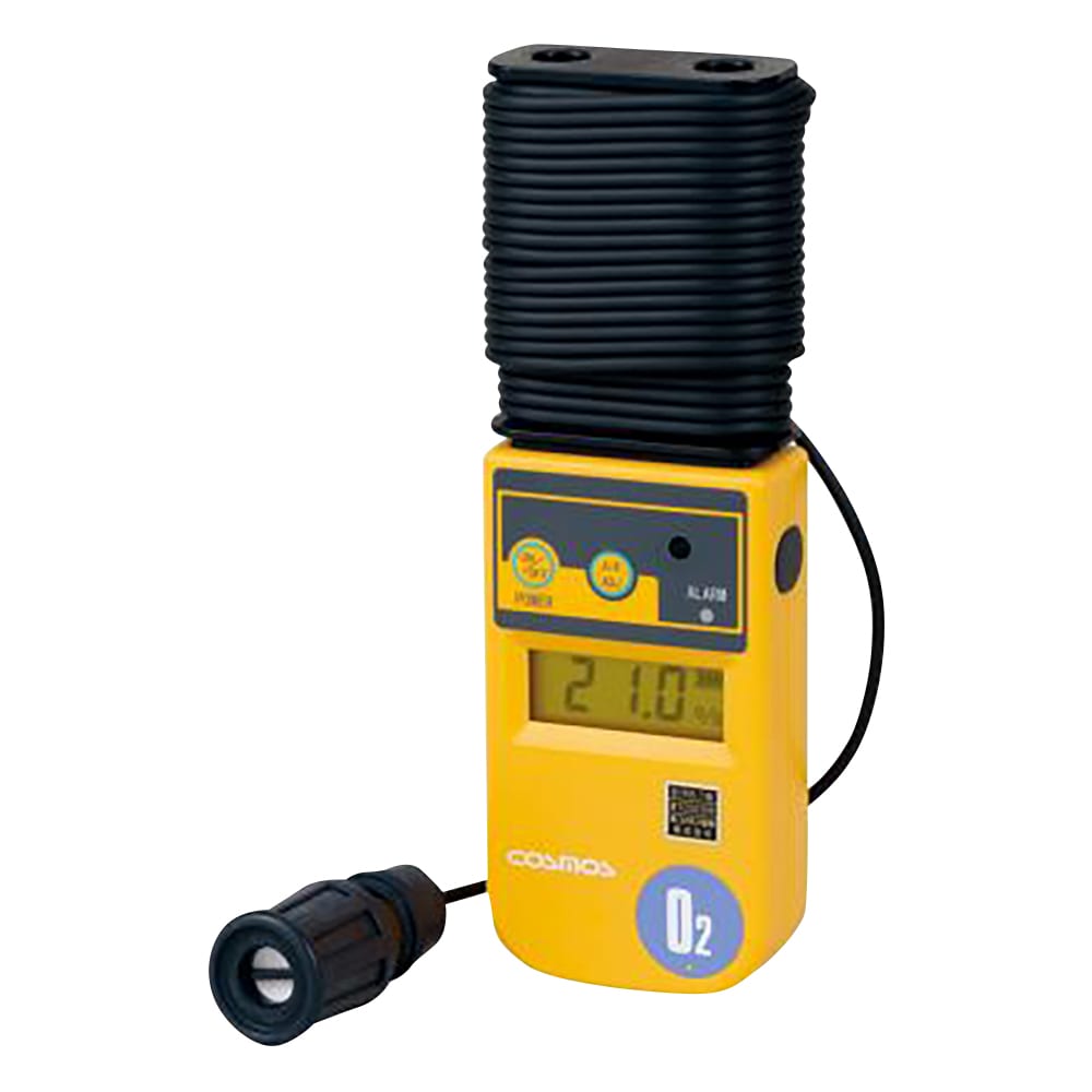新コスモス電機 酸素濃度計(投げ込み式) 10m(本体巻取式) XO-326ⅡsC 1台(ご注文単位1台)【直送品】
