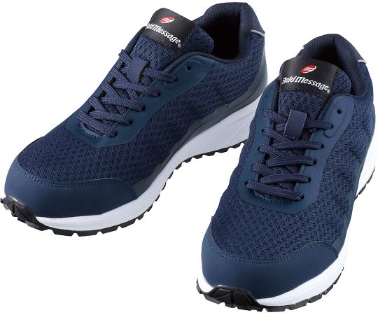 WHISEL(自重堂) Sシューズ ヒモ ネイビー 29.0cm S2161 1足(ご注文単位1足)【直送品】