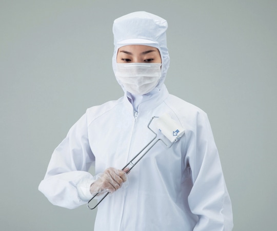 アズワン 粘着ローラー　本体　適合幅80×全長350mm　No.762 1本（ご注文単位1本）【直送品】