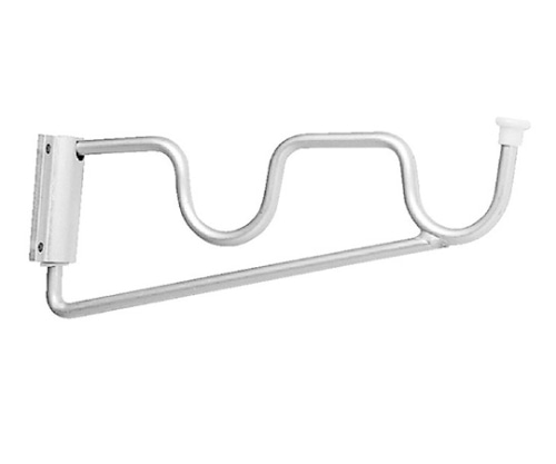 神栄ホームクリエイト 物干金物 バルコニー用 横収納タイプ シルバー SK-62 1個(ご注文単位1個)【直送品】