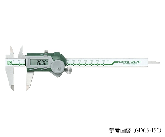 新潟精機（SK） デジタルノギス　0～200mm　GDCS-200 1個（ご注文単位1個）【直送品】