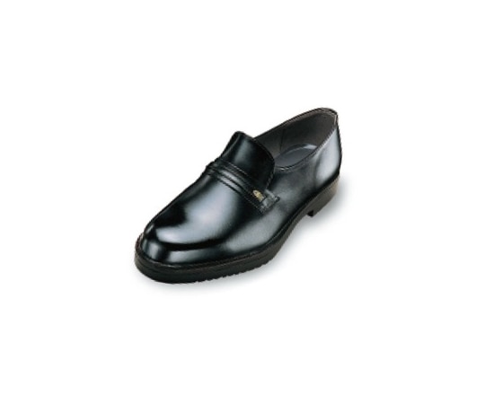 エンゼル(介護用品) 紳士靴スリッポンタイプ 黒 25.5cm 6100T 1足(ご注文単位1足)【直送品】