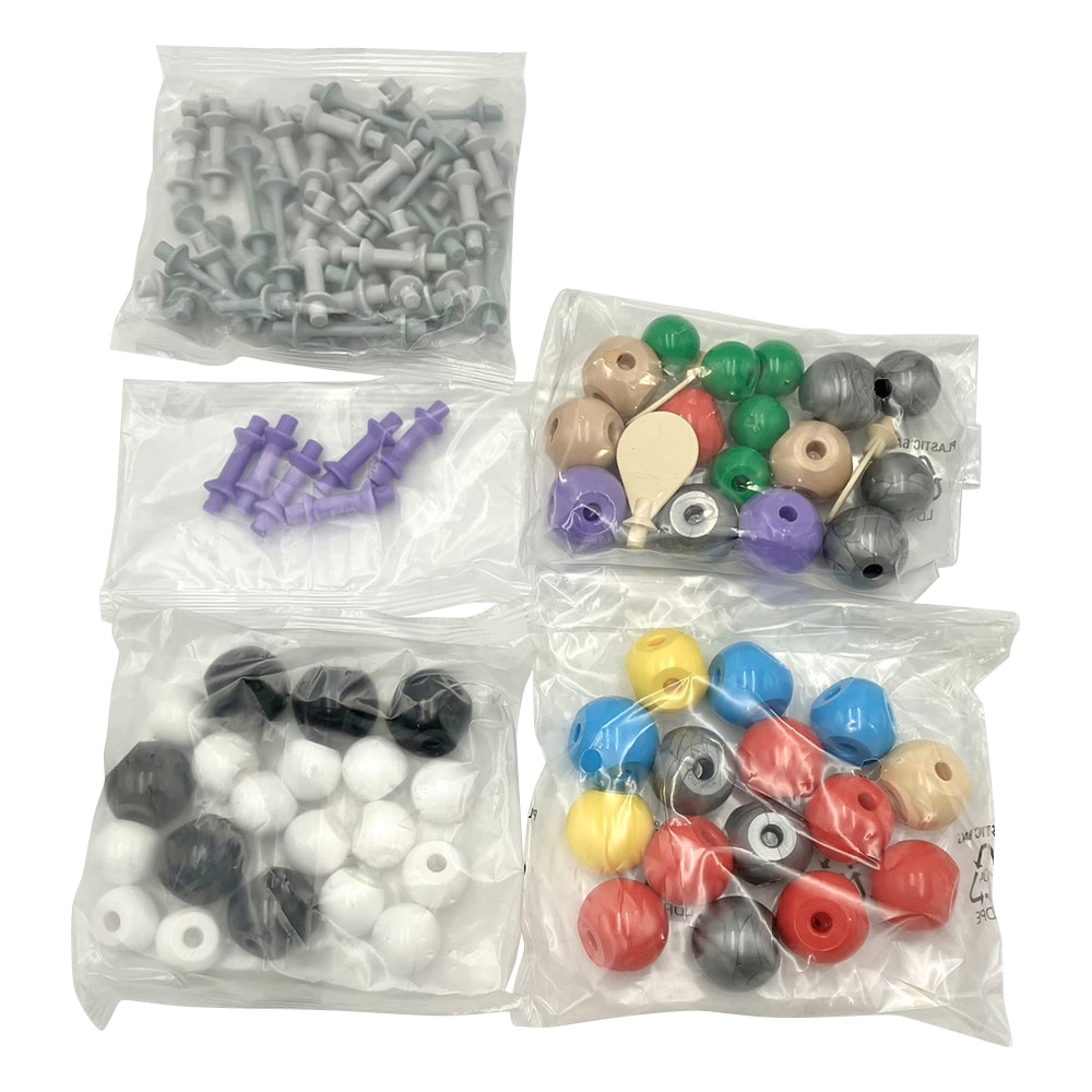 アズワン 分子モデルシステム Molymod 無機/有機セットS MMS-009 1セット(ご注文単位1セット)【直送品】