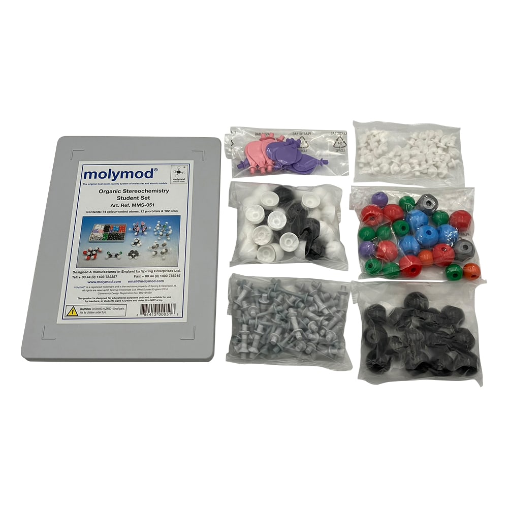 アズワン 分子モデルシステム Molymod 立体化学セットS MMS-051 1セット(ご注文単位1セット)【直送品】