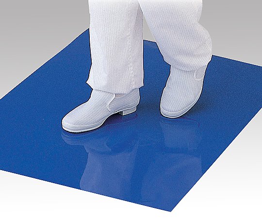 アズピュア（アズワン） アズピュア帯電防止粘着マット（弱粘着）　青　600×1200　6シート　 1箱（ご注文単位1箱）【直送品】