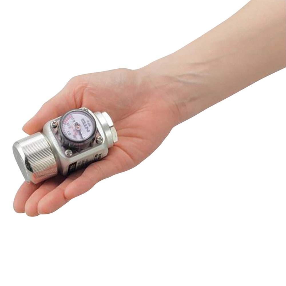 アズワン ポータブル高圧ガスボンベ用減圧弁 NR-24-1 1本(ご注文単位1本)【直送品】