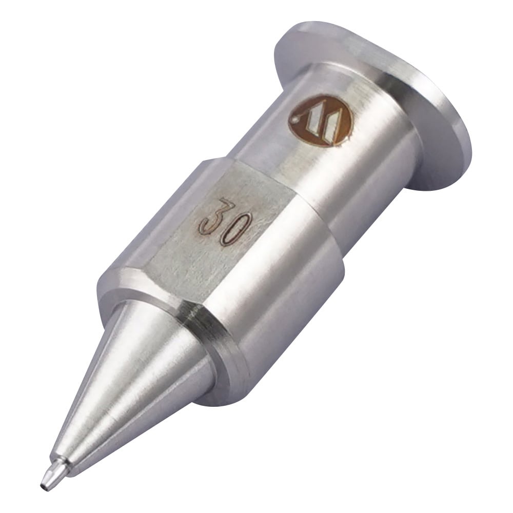 武蔵エンジニアリング 精密ソリッドノズル ノズル内径0.3mm SHN-0.3N 1本(ご注文単位1本)【直送品】