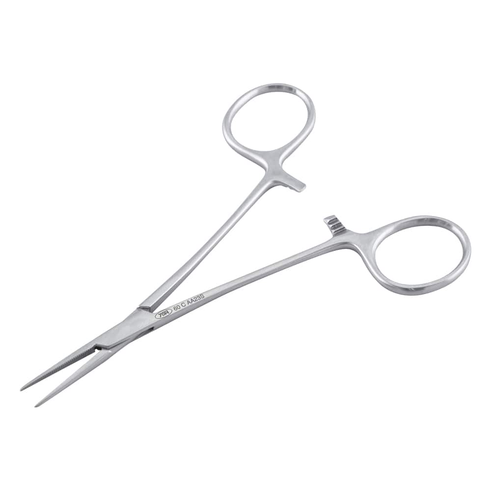 YDM 止血鉗子(モスキート) 直 無鈎　AA-23S 1本（ご注文単位1本）【直送品】