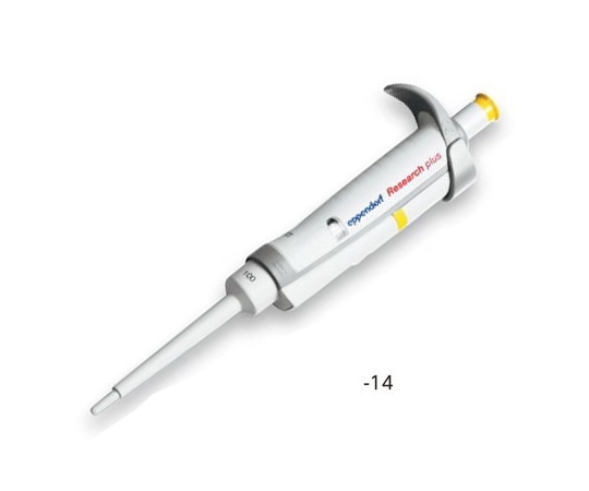 エッペンドルフ マイクロピペット リサーチプラスV 容量可変タイプ 10~100μL 3123000047 1本(ご注文単位1本)【直送品】