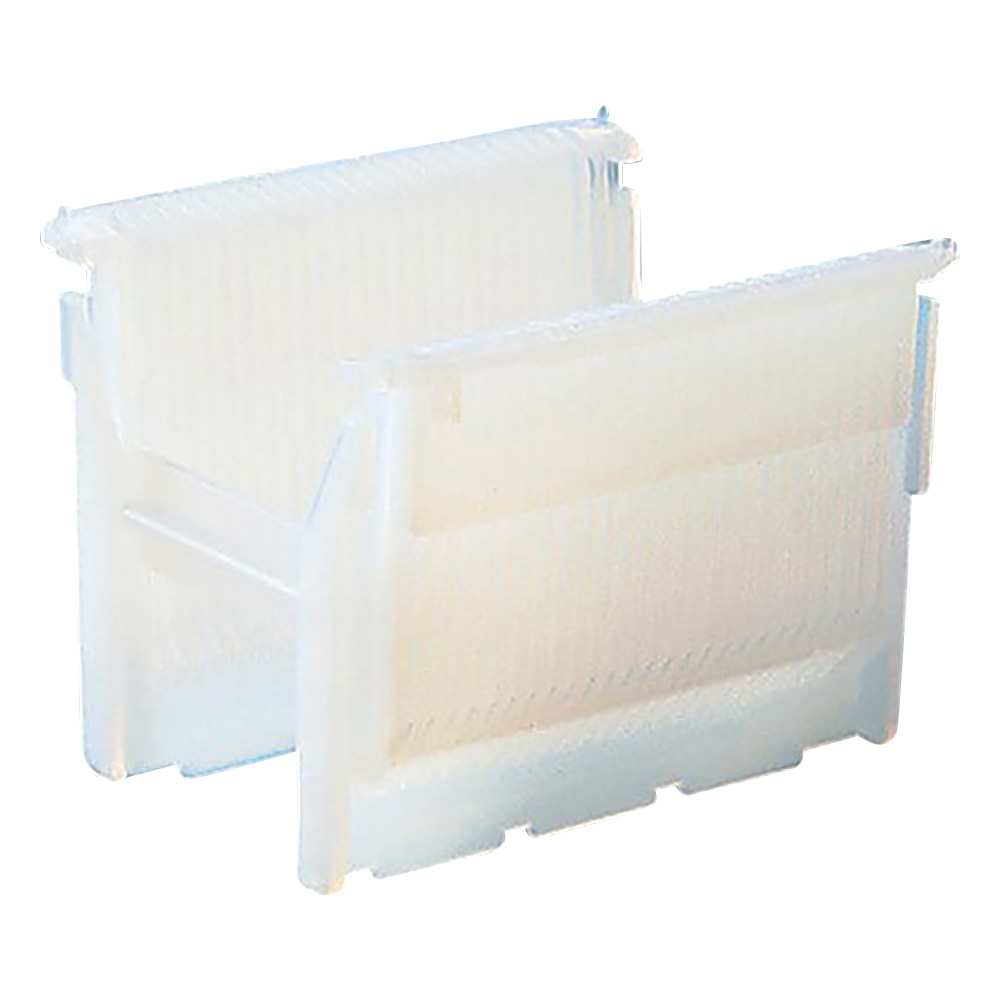 ミライアル ウェハーキャリア（PFA）　4インチ　KM-40NA 1個（ご注文単位1個）【直送品】