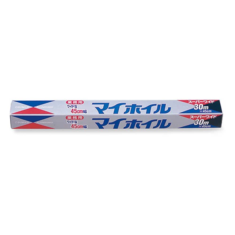 UACJ製箔 アルミホイル超厚形スーパーワイド45㎝×30m 1本(ご注文単位1本)【直送品】