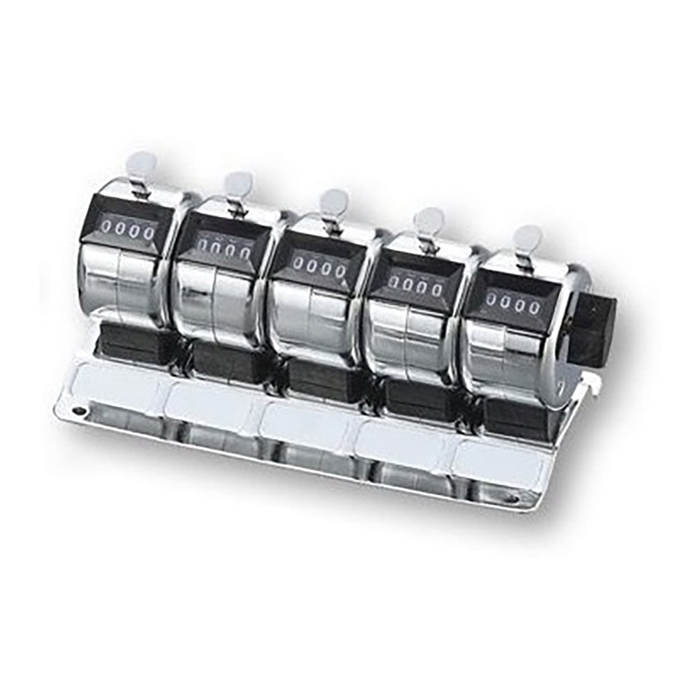 アズワン 数取器 5連 卓上タイプ NXS-5 1個(ご注文単位1個)【直送品】