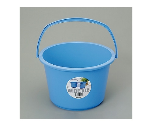 蝶プラ工業 広口バケツ 10L 520311 1個(ご注文単位1個)【直送品】