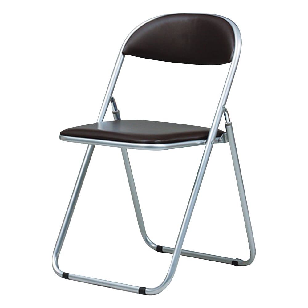 弘益 折りたたみイス ブラウン SFC-2T・BR 1個(ご注文単位1個)【直送品】