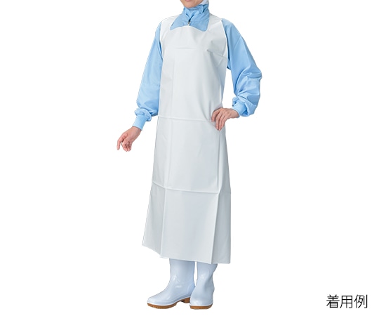 ホワイトマックス レッジェーロン　ウレタンエプロン　ホワイト　L　E-50 W L 1枚（ご注文単位1枚）【直送品】