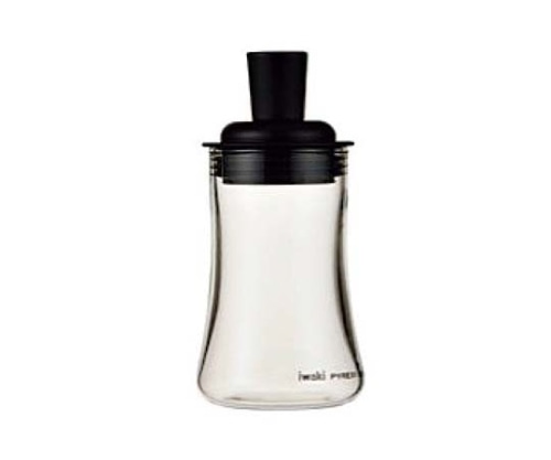 AGCテクノグラス・IWAKI 耐熱ガラス 蓋付 ふりかけボトル KT5031-BKF 1854600 1個(ご注文単位1個)【直送品】
