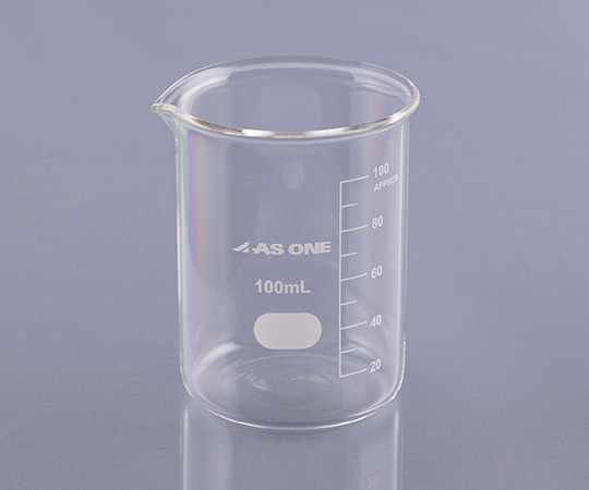アズワン ビーカー　100mL　 1個（ご注文単位1個）【直送品】