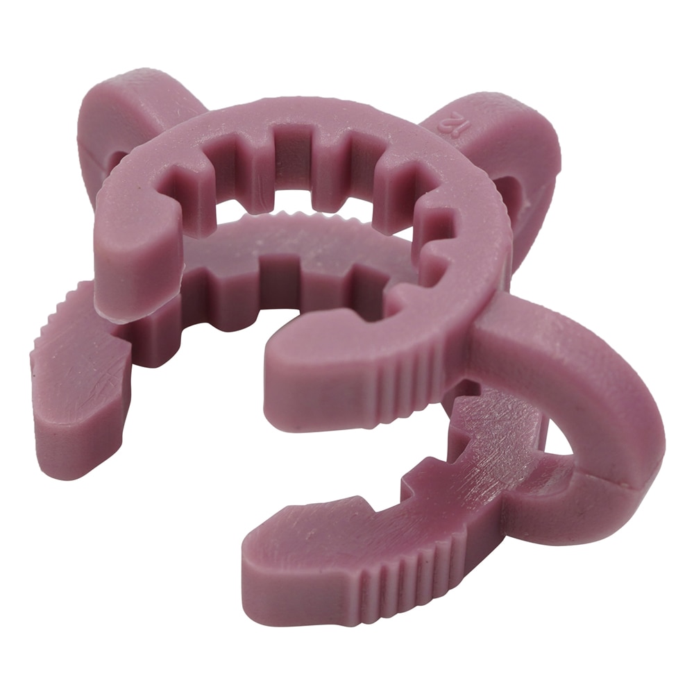 アズワン コニカルヘッドクリップ 紫 適合スリ部上径:12mm C18960012E 1個(ご注文単位1個)【直送品】