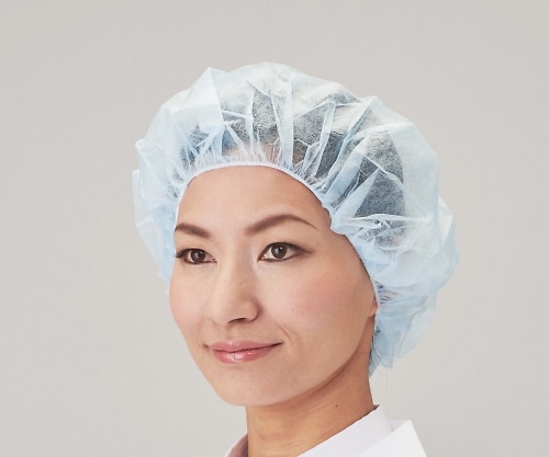 アズワン メディカルキャップ ブルー 1箱（100枚入）　PP-21B 1箱（ご注文単位1箱）【直送品】