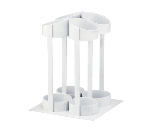 ナビス(アズワン) ボンベスタンド 4本用 O2S-4 1個(ご注文単位1個)【直送品】