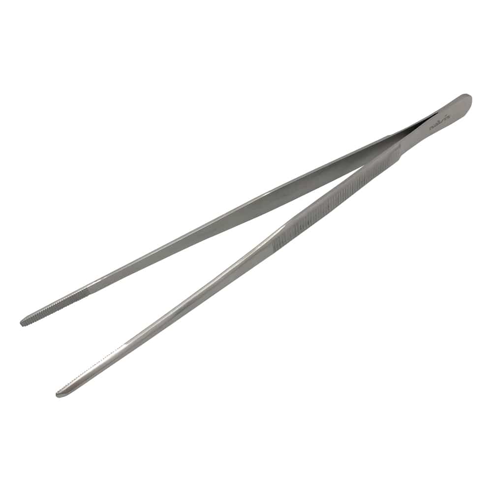 >ナビス(アズワン) ピンセット(小波) 無鈎 230mm 1本(ご注文単位1本)【直送品】