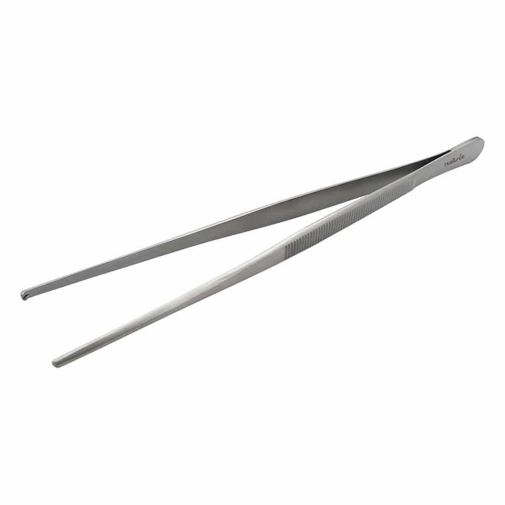 ナビス(アズワン) ピンセット(小波) 有鈎 230mm 1本(ご注文単位1本)【直送品】