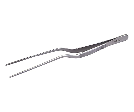 ナビス（アズワン） ピンセット（中波）　無鈎　140mm　 1本（ご注文単位1本）【直送品】