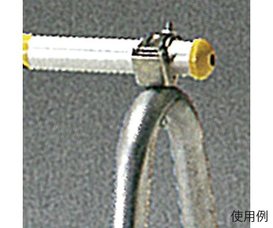 エスコ 単管用保護キャップ(反射シール付/10個) EA983FV-48 1袋(ご注文単位1袋)【直送品】