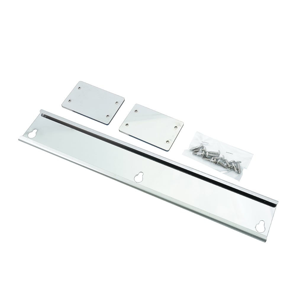 ナビス(アズワン) ボックスホルダー 壁面取付け1段用プレート 1枚(ご注文単位1枚)【直送品】