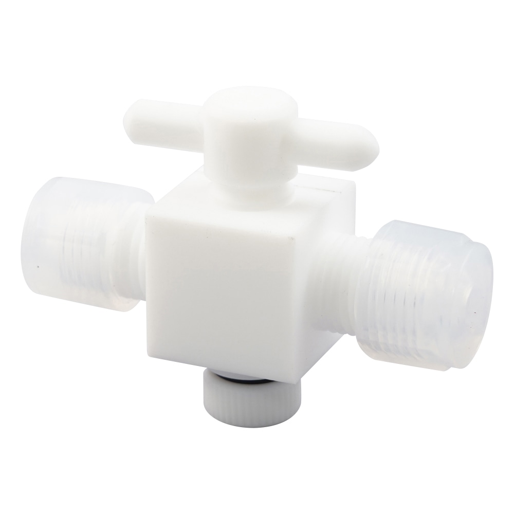 >富士工業 YK接続2方コック(接続型) 6mm 1個(ご注文単位1個)【直送品】