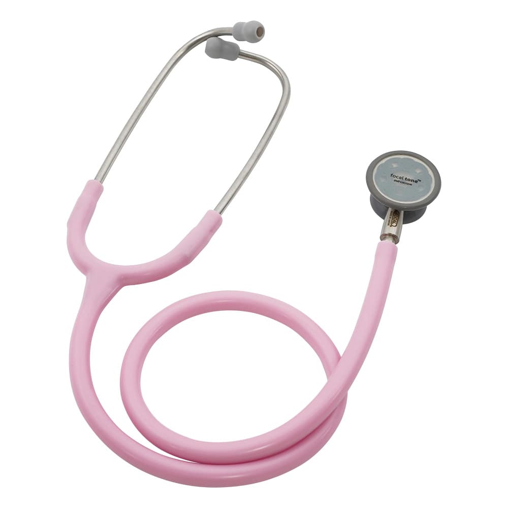 フォーカルコーポレーション 聴診器 フォーカルトーン 小児用 パステルピンク　basis S for child 1本（ご注文単位1本）【直送品】