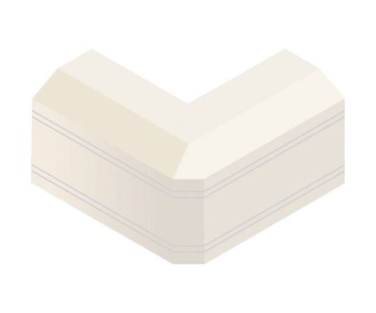 マサル工業 ニュー・エフモール付属品　デズミ　2号　ミルキーホワイト　SFMD23 1個（ご注文単位1個）【直送品】