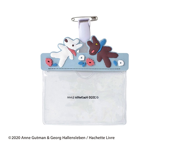 セントレディス リサとガスパール ネームホルダー グレー ST-ZG0011 1個(ご注文単位1個)【直送品】