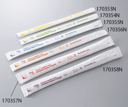 Nalge　Nunc　（サーモフィッシャーサイエンティフィック） ディスポーザブルピペットⅡ 170357N 1箱（50本×4袋入）　 1箱（ご注文単位1箱）【直送品】