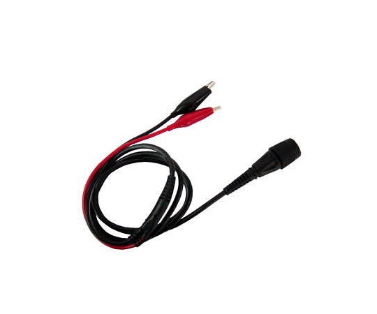 アズワン 同軸ケーブル BNC⇔ミノムシクリップ(2極) LA06003 1個(ご注文単位1個)【直送品】