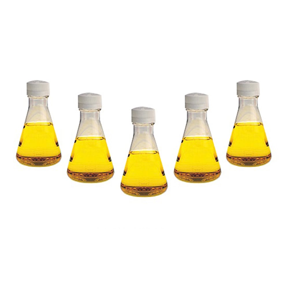 Nalge Nunc (サーモフィッシャーサイエンティフィック) 滅菌三角フラスコ(ノーマルキャップ/平底) 125mL 1袋(24個入) 4112-0125 1袋(ご注文単位1袋)【直送品】