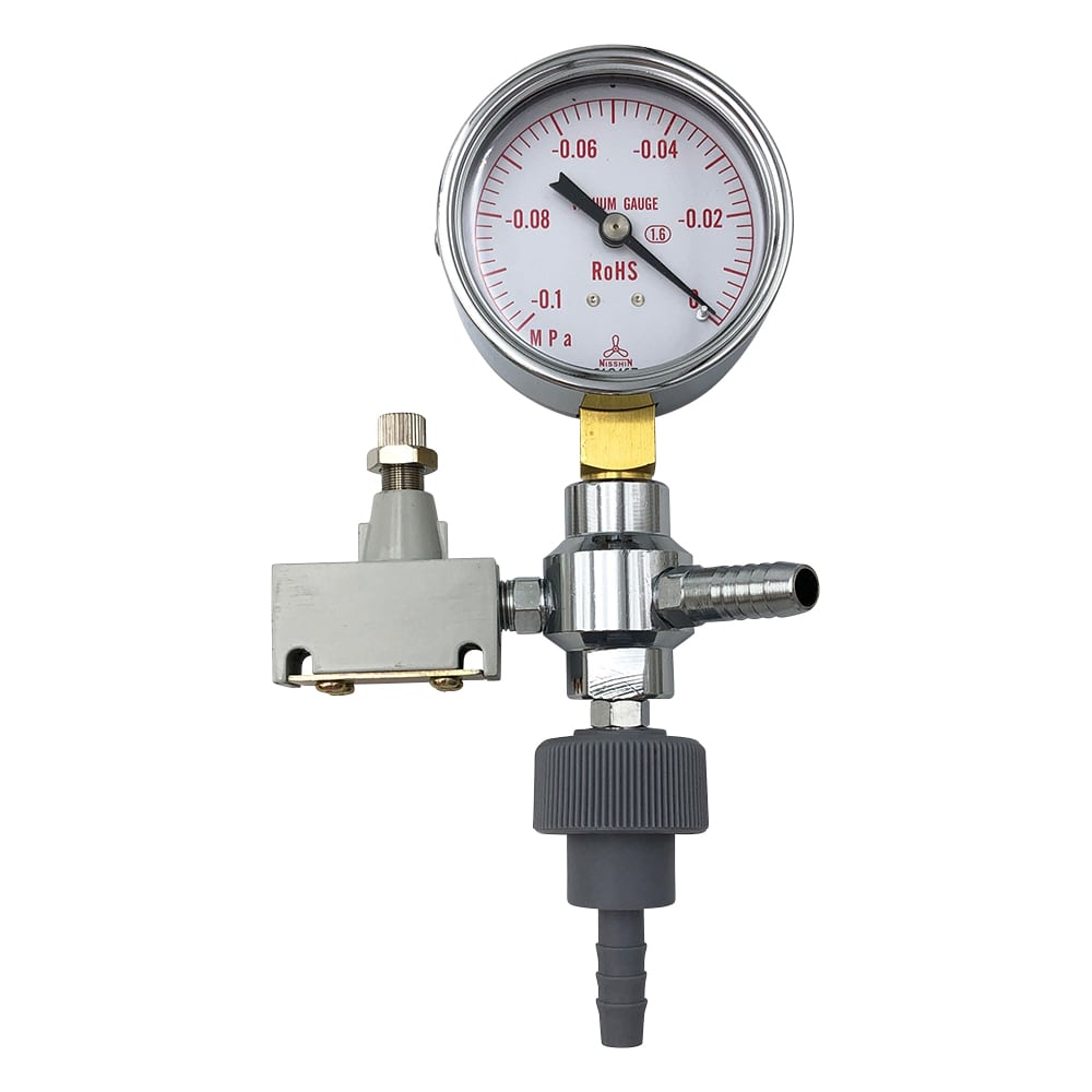 アズワン アスピレーター用真空計付レギュレーター 1個(ご注文単位1個)【直送品】